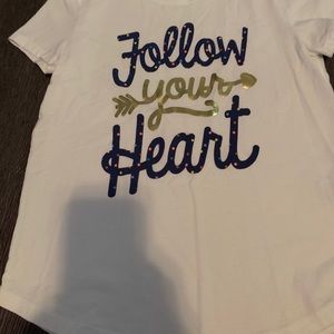 Old Navy Tee - size L (10-12)